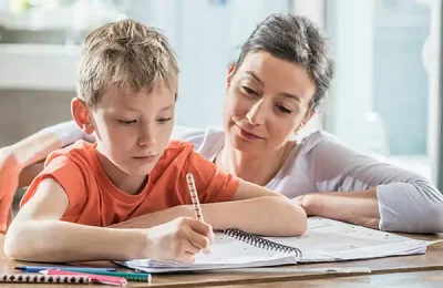 parent-helping-son-study-at-home